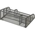 Подставка-органайзер д/канц.мелочей Комус 5отд мет сетка 255х180х105мм сере