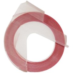Картридж Vell 5238-02 (9 мм x 3 м, красная)/Vell Alpha/Dymo Omega