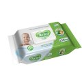 Салфетки влажные AURA для детей ULTRA COMFORT 120шт с крышкой 6474