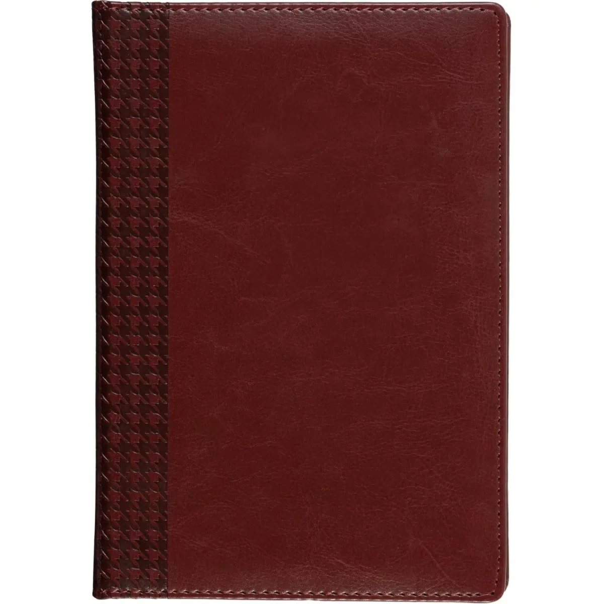 Ежедневник недатированный бордо, тв пер, 140х200, 160л, Lozanna AZ052/bordo