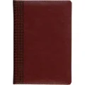 Ежедневник недатированный бордо, тв пер, 140х200, 160л, Lozanna AZ052/bordo