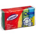 Губки для мытья посуды Luscan Макси 95х65х30мм 5 шт/уп