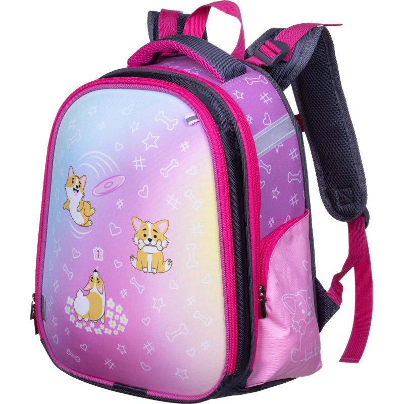 Ранец Комус Класс Basic Corgi time, 2 отд., эргоном. спинка