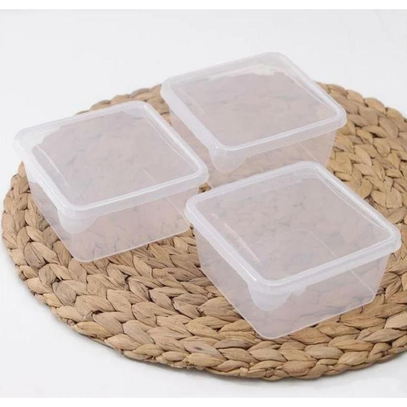 Контейнер для заморозки Frozen 0,45л квадрат 115х115х85мм  3шт/наб