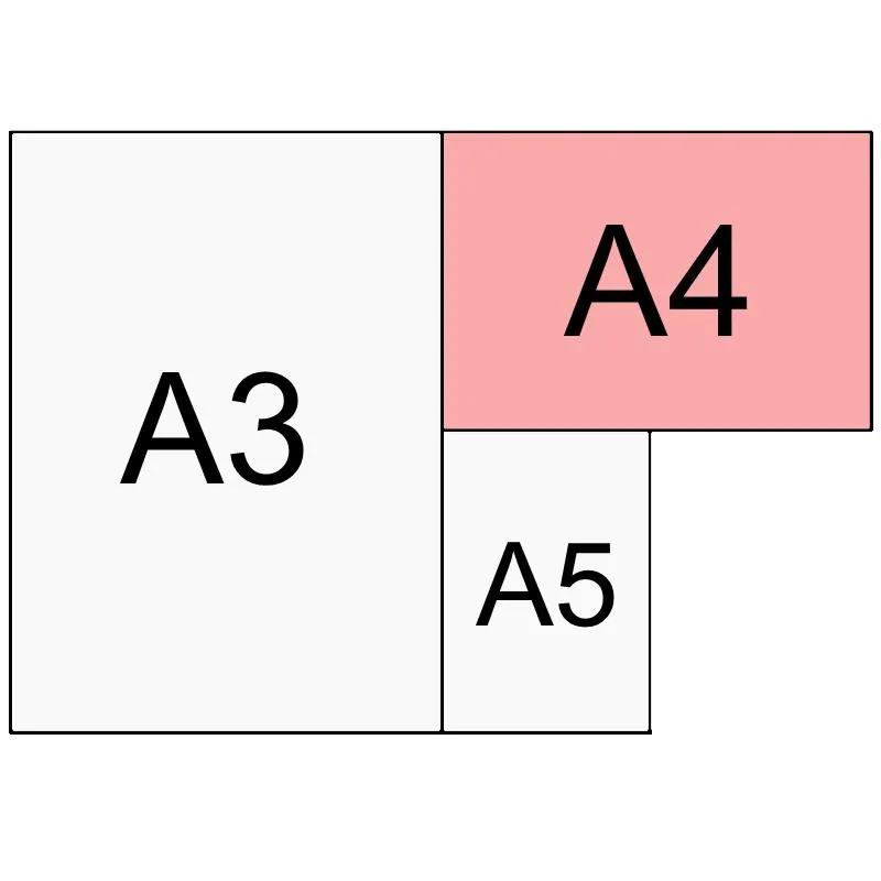 Альбом для рисования Комус Класс Природа 20 л. скрепка А4 ВД 4шт/уп