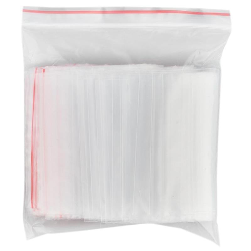 Пакет с замком (Zip Lock) 10х10 см, 40 мкм, 100 шт/уп