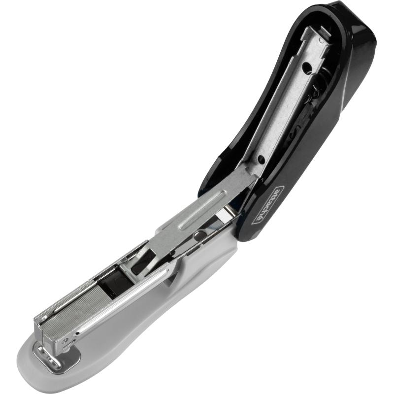 Степлер Attache Pulse (№10) до 15 листов, антистеплер, пластик, черный