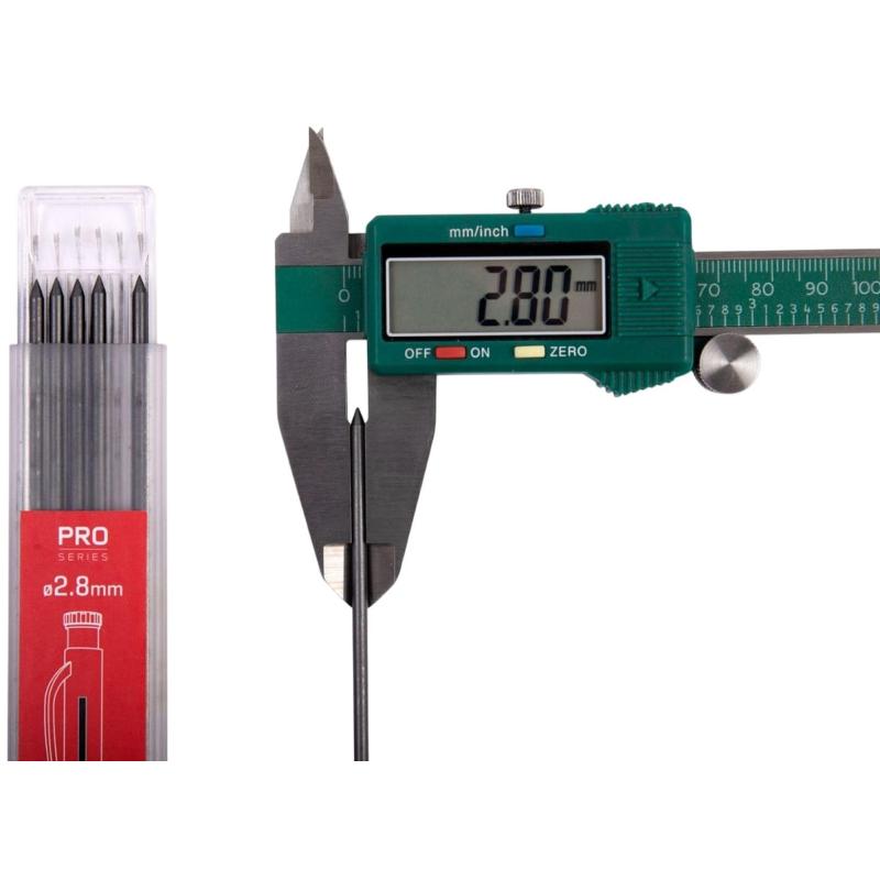 Набор запасных грифелей SANITOO PRO, 6 шт. (графит, НВ)