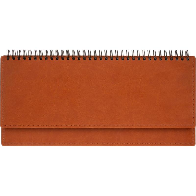 Планинг датированный 2026, коричнев 303х150 мм, 120 стр,АТТАСНЕ Вива