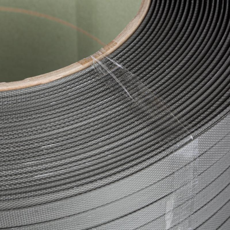 Стреппинг лента Полипропиленовая 15мм х 1,0 (1200 м.) Серая