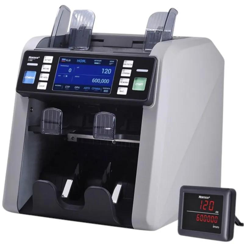 Счетчик банкнот MERTECH C-200 DOUBLE CIS MG touch screen