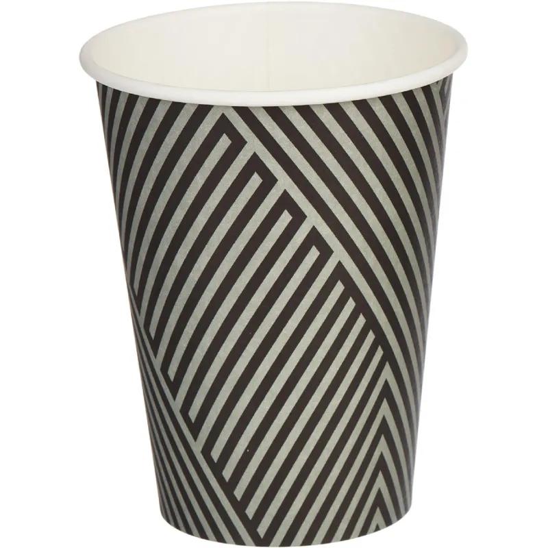 Стакан одноразовый бум 1-сл 350 мл d-90мм Механизмы (MIX) 50шт/уп