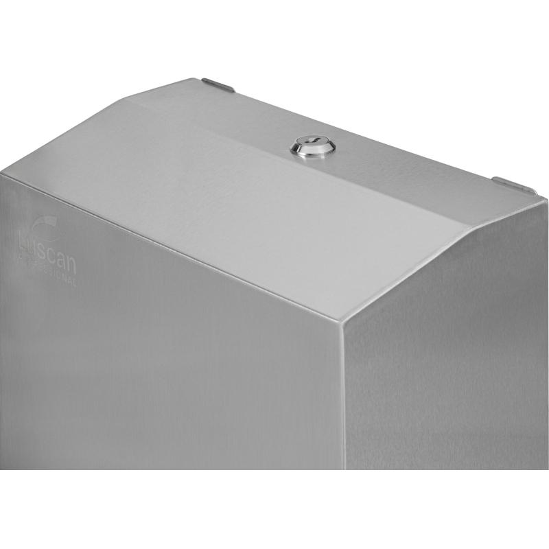 Диспенсер для полотенец лист Luscan Professional Vслож металл