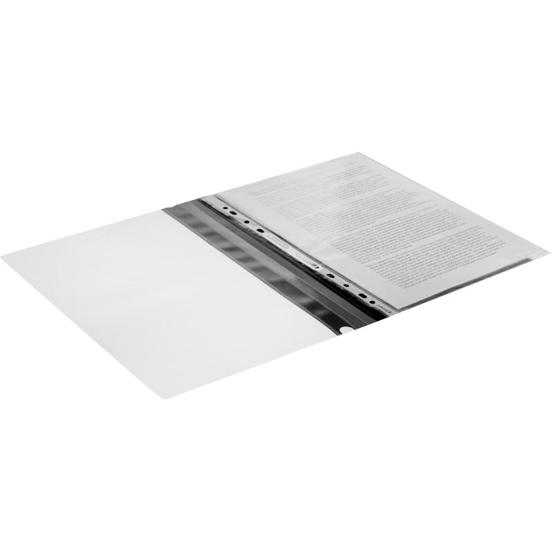 Скоросшиватель пластиковый Attache, А4, Элементари, черный 10шт/уп