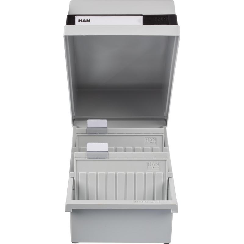 Картотека для карточек А6 на 1300шт HAN закрытая '956/11