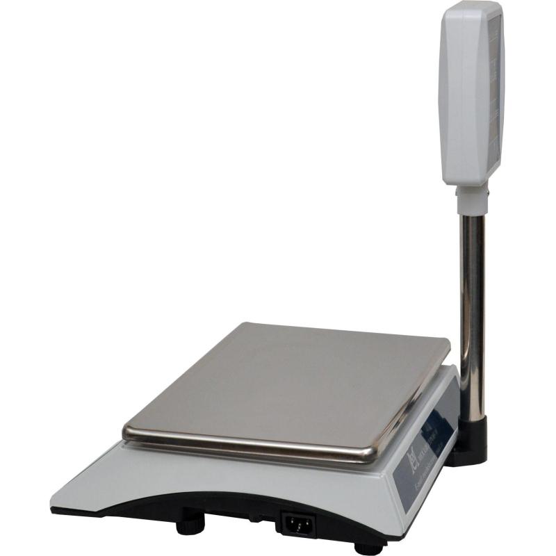 Весы торговые Мехэлектрон-М ВР4900-15-2Д-СДБ 01М до 15 кг,LЕD, со стойкой