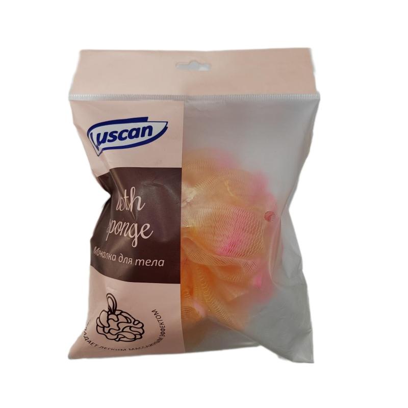 Мочалка для тела Luscan Шар 40гр цвет в ассортименте
