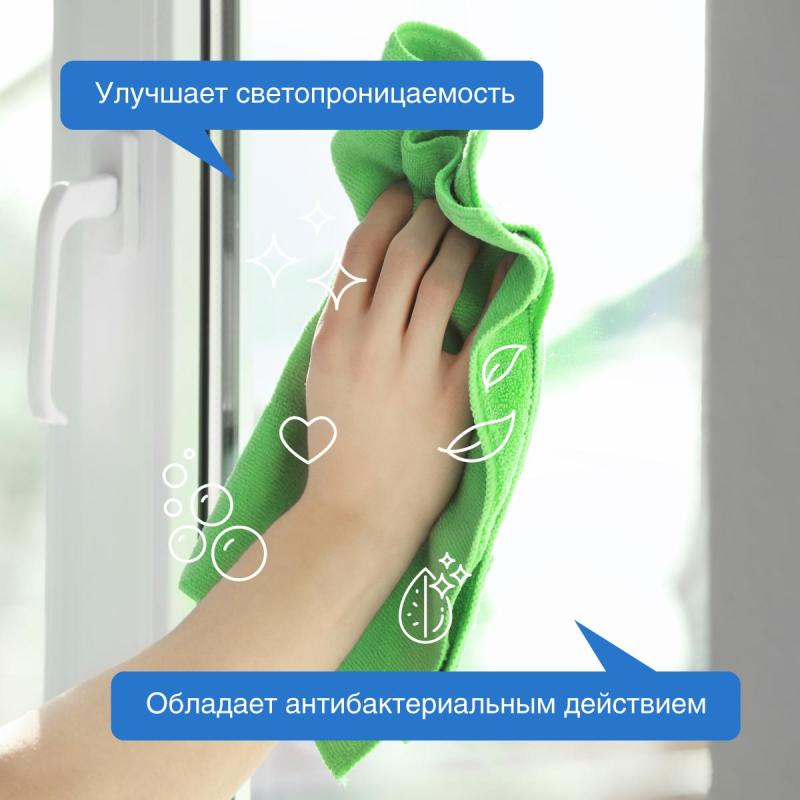 Средство для стекол и зеркал Synergetic  500мл триггер