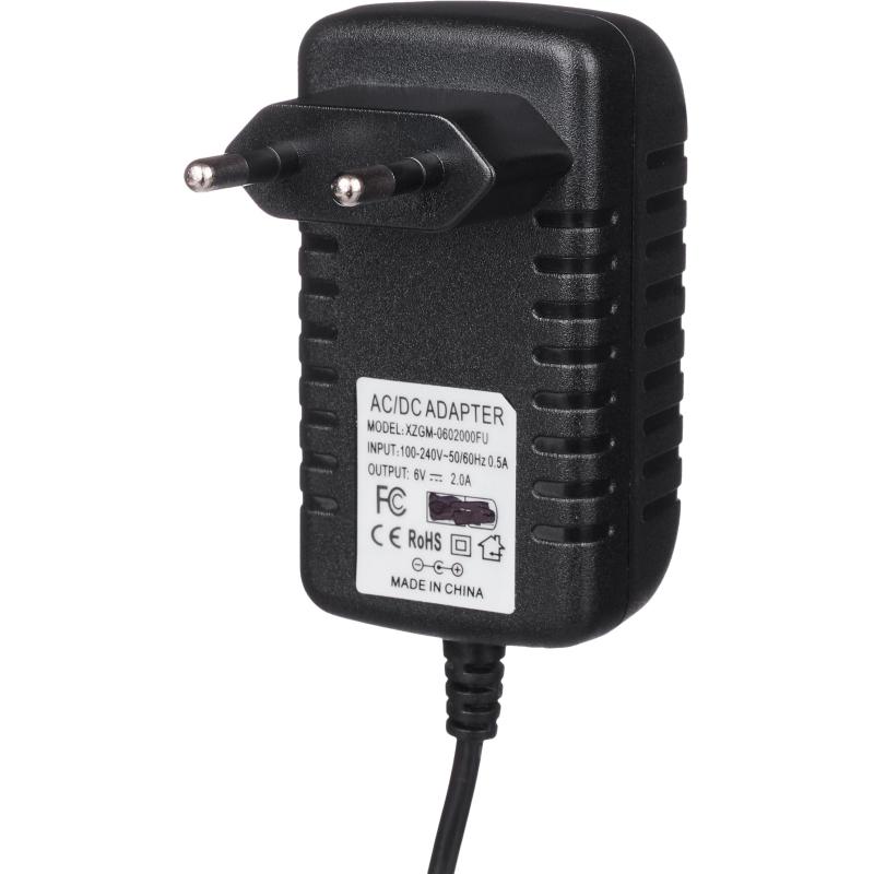 Сетевой адаптер питания д/сенсорного диспенсера Luscan Prof 6 Вт, черный