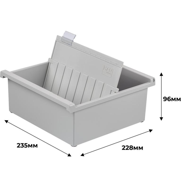 Картотека открытая НАN А5 600 карточек НА965/0-11