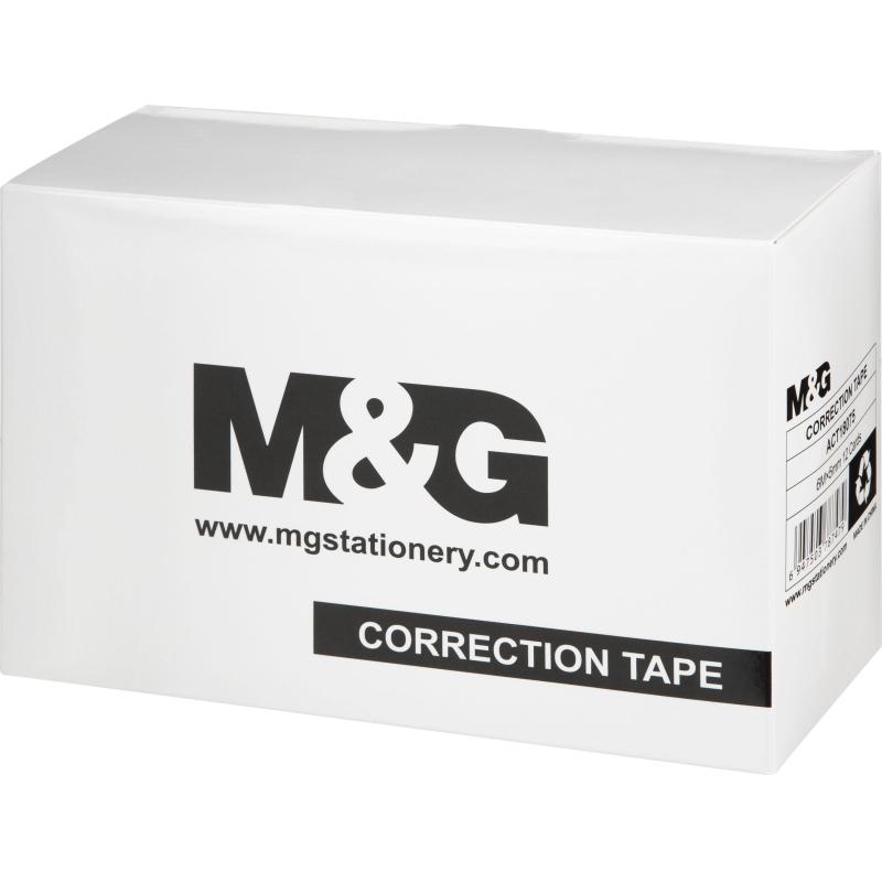 Корректирующая лента M&G, 5мм x 6м,  цвет в ассортименте, в блистере