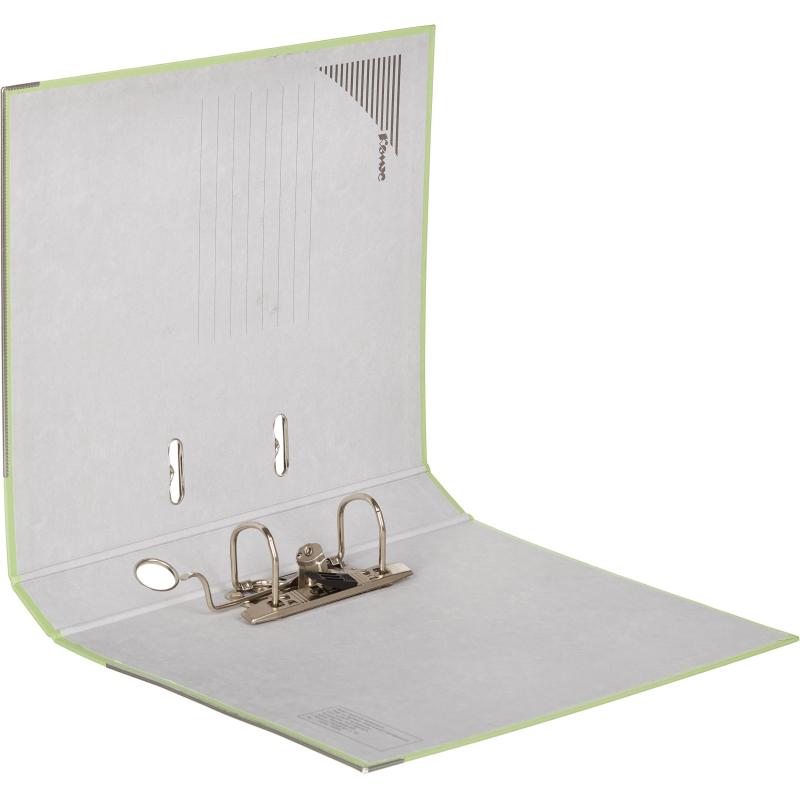 Папка-регистратор Комус Экономи 50мм персидский лайм,ПБП1,карм.кор.,мет.уг