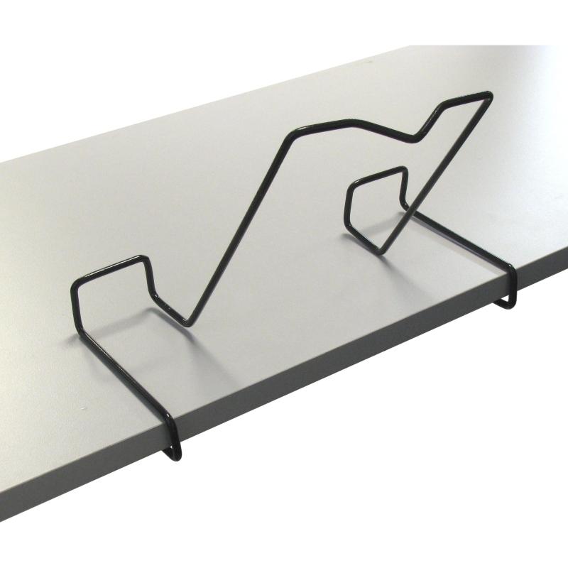 Подставка для книг ГЛОБУС металлическая (черная)