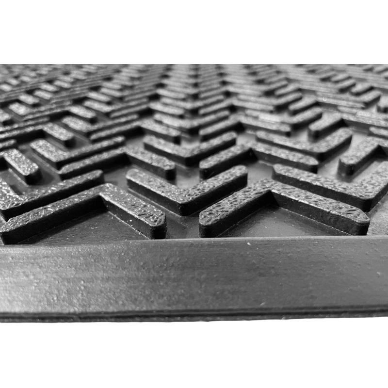 Коврик входной резиновый 60см x 90см х 9мм, стрелка