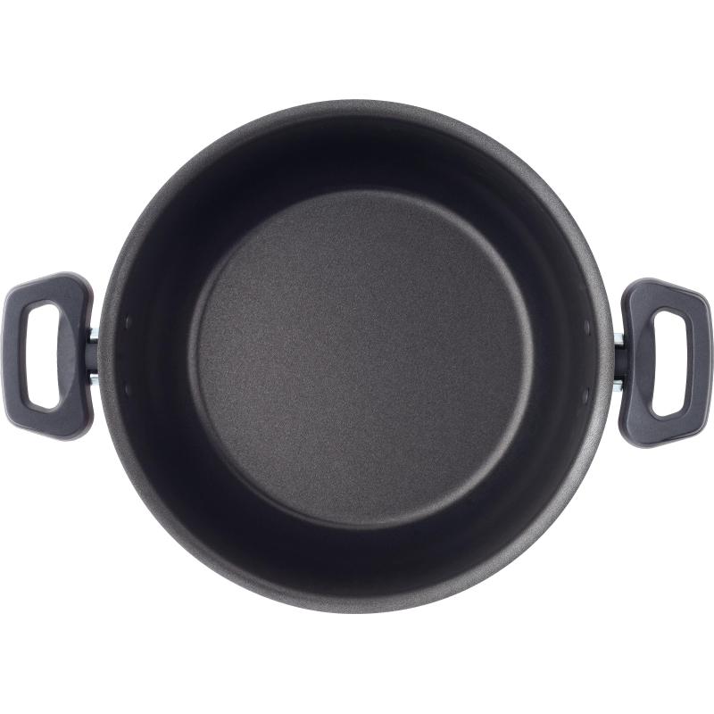 Кастрюля алюминий 22 см, 3,5 л + стеклянная крышка SCOVO СЭ-007