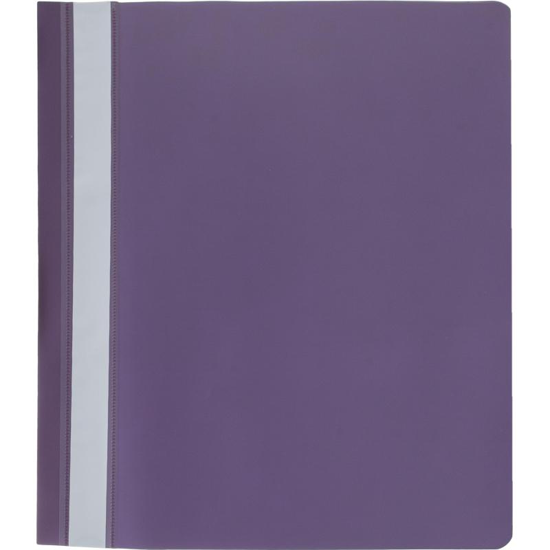 Скоросшиватель пластиковый Attache Metall 200мкм А4 4шт/уп(срн/зел/сер/син)