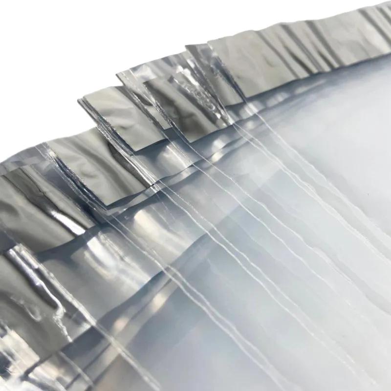 Курьер-пакет прозрачный, без кармана 100х150+40 мм, 50 мкм (100 шт/уп) 