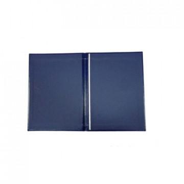 Папка адресная НЕБРАСКА, синий, выклейка диз. бумага, А4