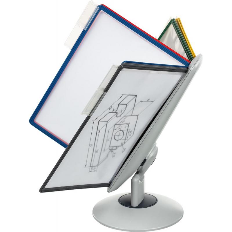 Демосистема настольная FDS031 вращ. 10 пан. св.сер/ассорти