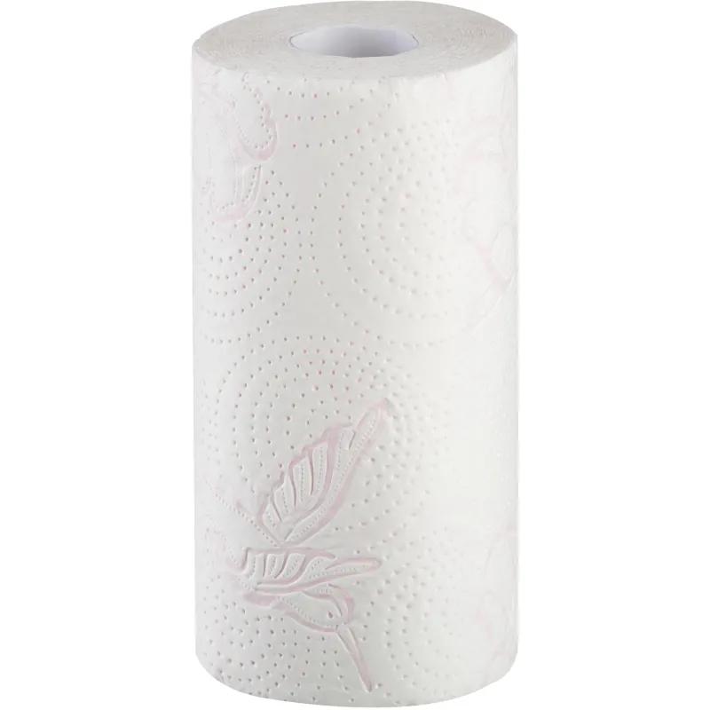 Полотенца бумажные VEIRO Colibri 3-сл.,бел.с гол.тиснен2рул./уп.8п32_ВлгЧлб