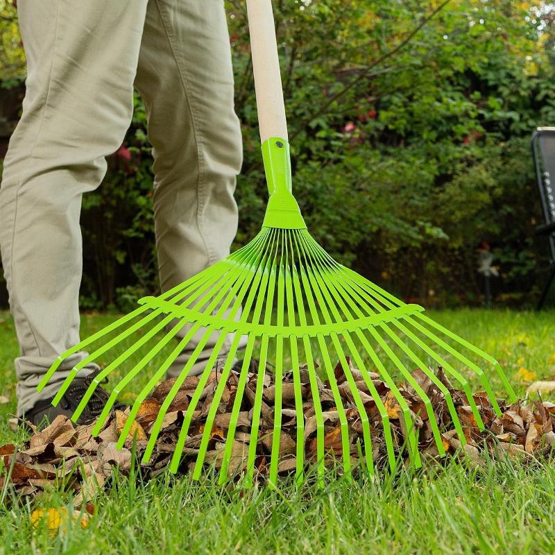 Грабли веерные Palisad металл 22 зуба 42.5 см без черенка