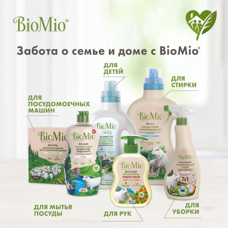 Ополаскиватель для ПММ BioMio BIO-RINSE без запаха 750мл