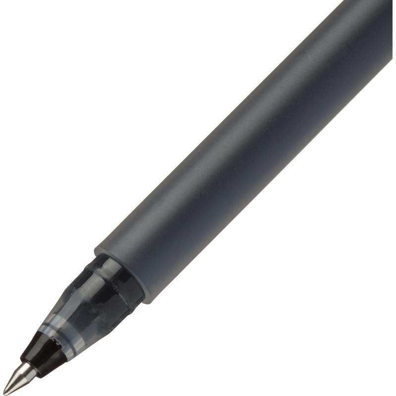 Ручка гелевая Attache Long Way, д.ш. 0,5 мм, лин. 0,38 мм,  черная