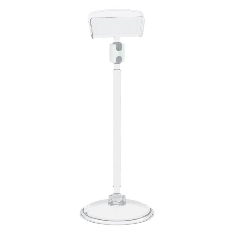 Ценникодержатель на круглой подставке со штангой, выс.10см, ш.38мм,10шт/уп