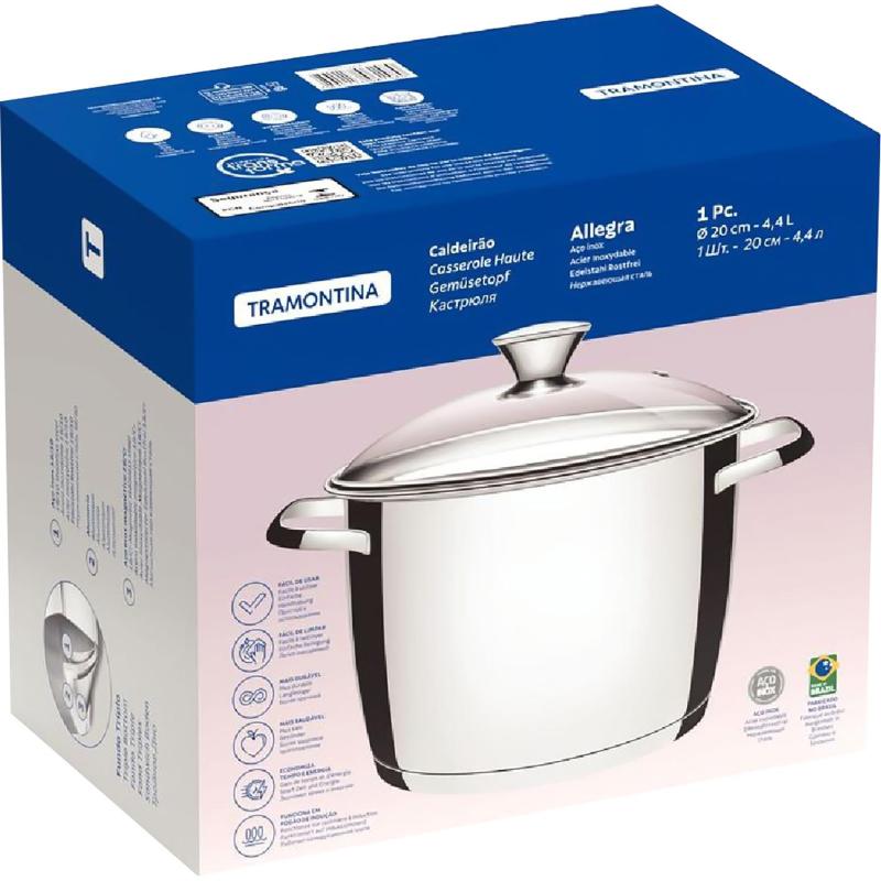 Кастрюля с крышкой Allegra 4,37 л