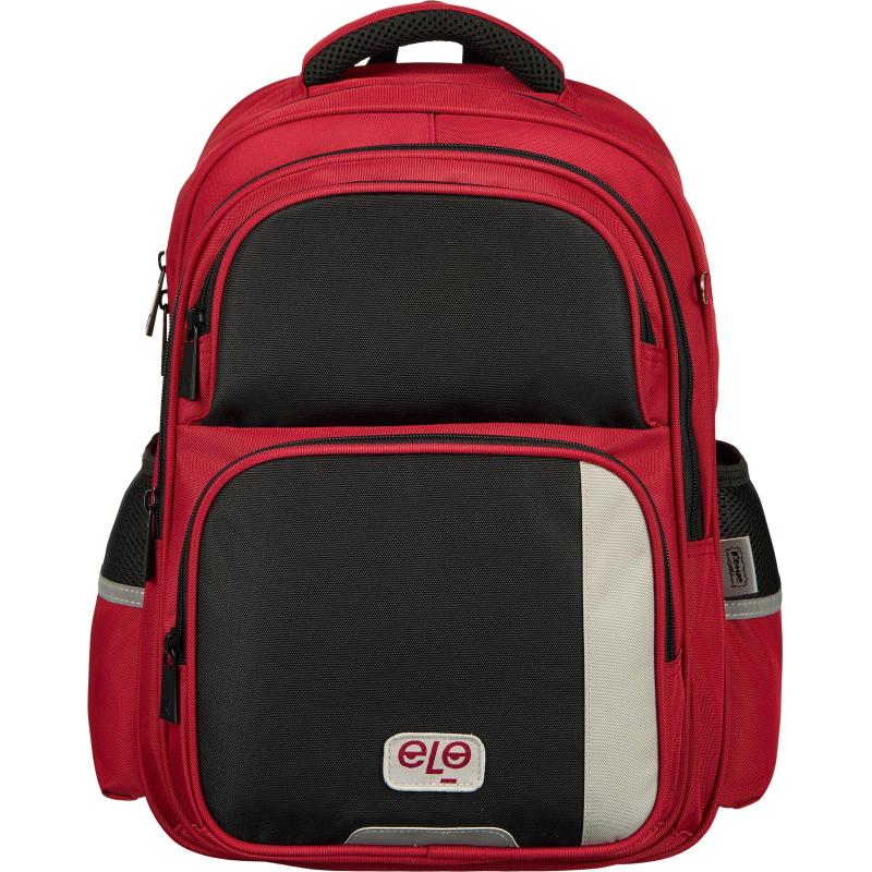 Рюкзак школьный Комус Класс case бордовый, пенал, 2 отд,40.5x29.5x14.5(16')