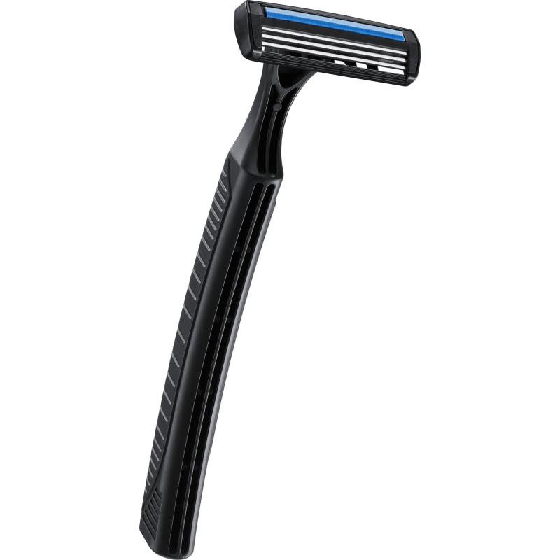 Бритва одноразовая  Муж Бик Экшен 3 лезв увл.полоска П4шт/уп 9194351 черн