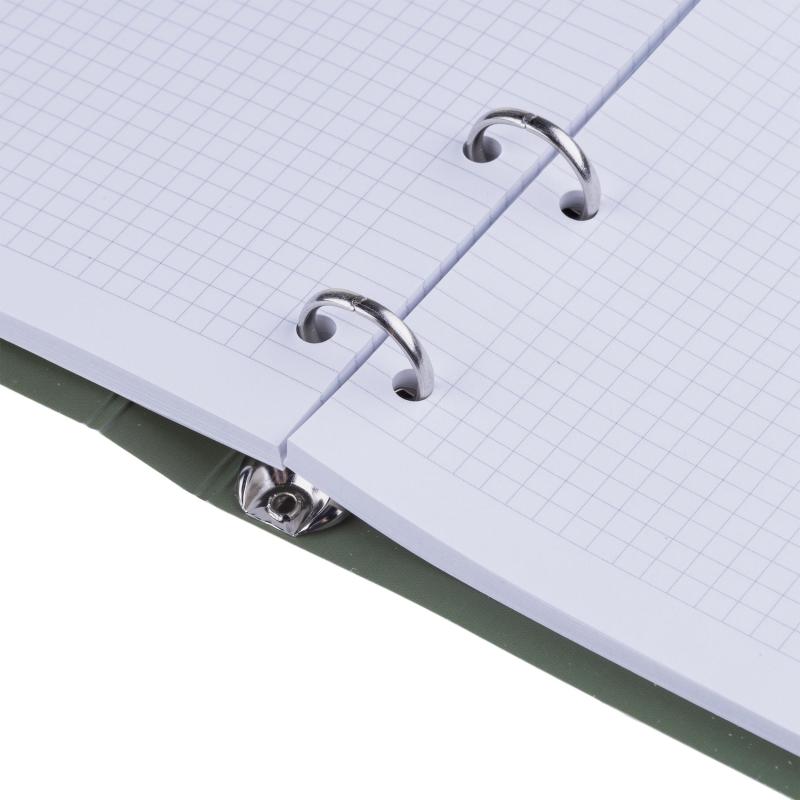 Тетрадь общая, BS, А5, 120л., клетка, кольца, Flora, камелия N4758