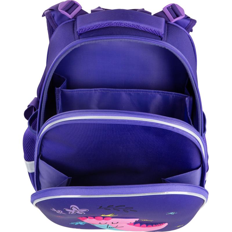 Ранец  3D Dino princess, 2 отд., эргоном. спинка
