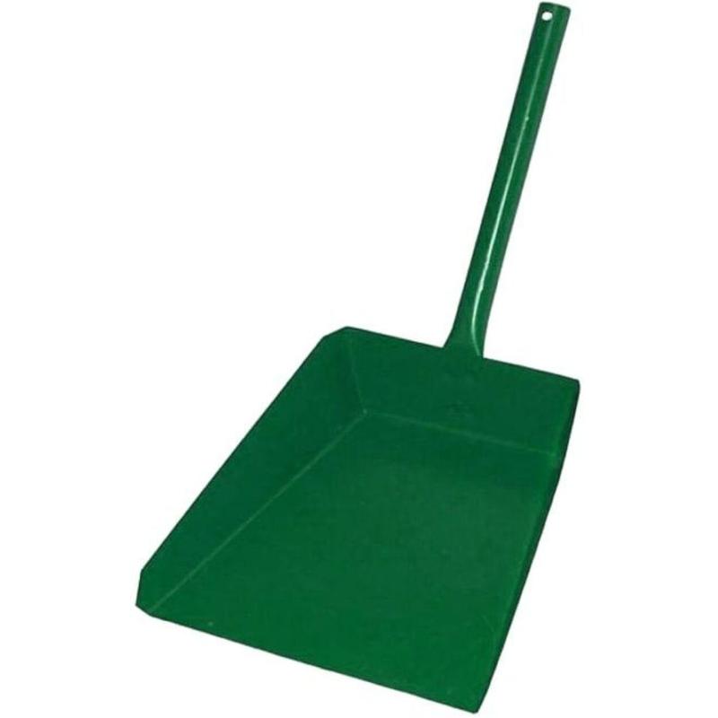 Совок для мусора металл окрашен-й открытый шир 18см метал/ручка 15.3см 8534