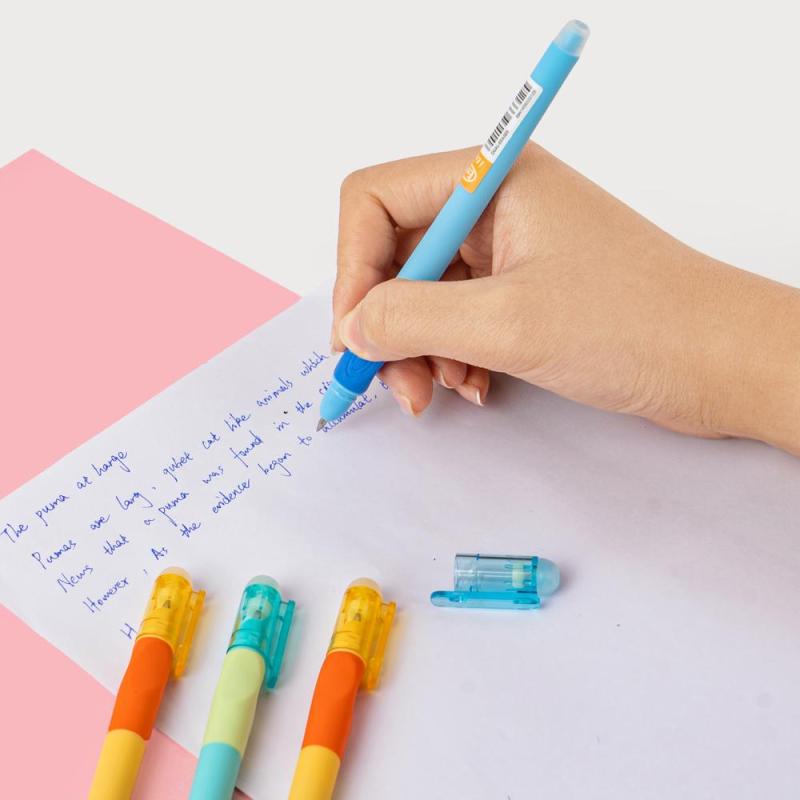 Ручка гелевая стираемая M&G iErase Ergo линия0,3мм син асс AKPB7574D205J2C