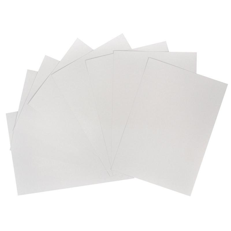 Картон белый  8л,А4 мелованный Отличник