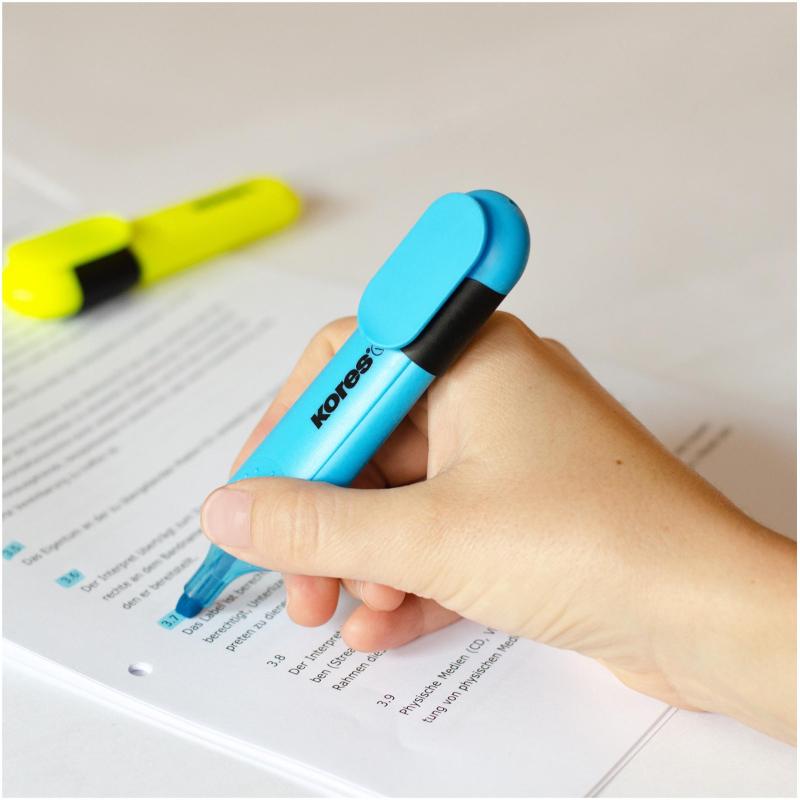 Набор текстовыделителей KORES набор 4цв. 36140.02