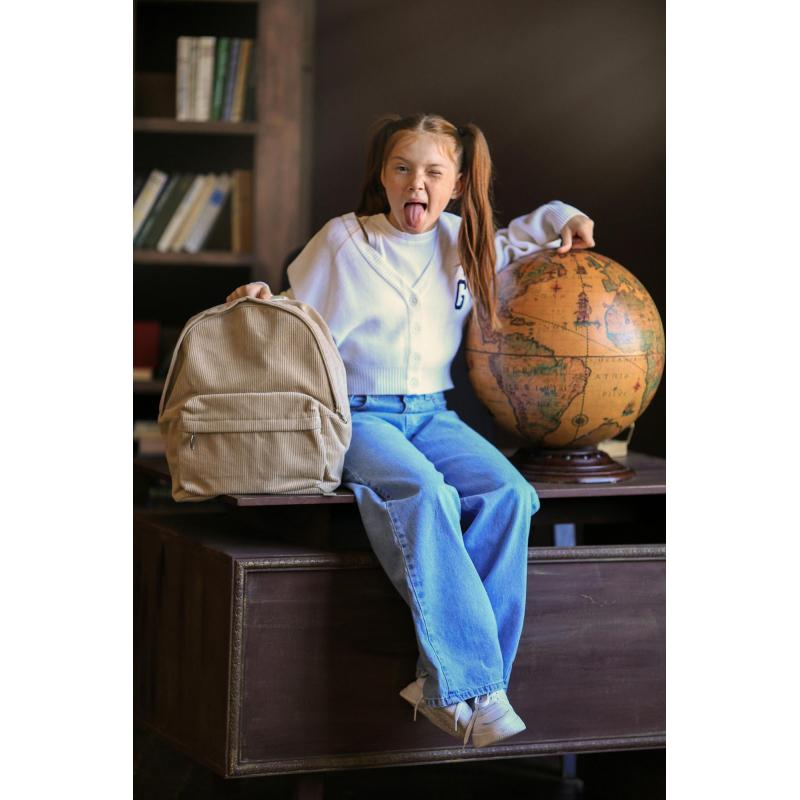 Рюкзак Комус Класс  вельвет беж