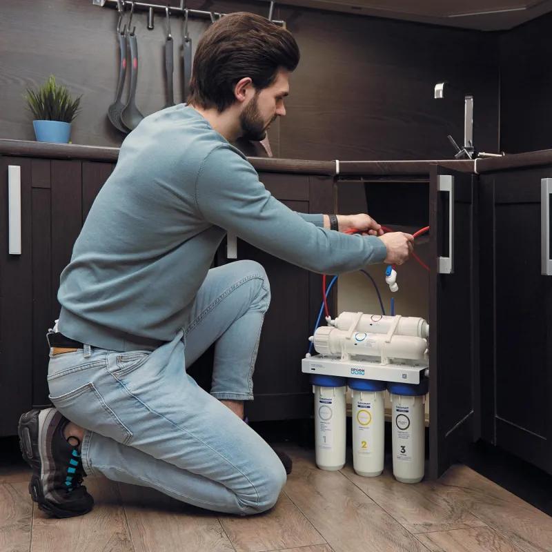 Водоочиститель под мойку пятиступенчатый БАРЬЕР ПРОФИ Осмо 100