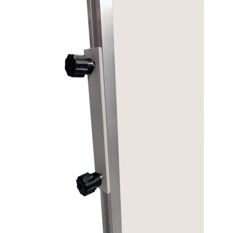 Флипчарт магнитно-маркерный Комус 100х70см на треноге регул.высота серый